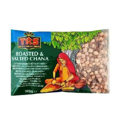 TRS - Roasted Chana Plain Salted-300 Grams-Global Food Hub