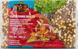 TRS - Roasted Chana Plain Unsalted-300 Grams-Global Food Hub