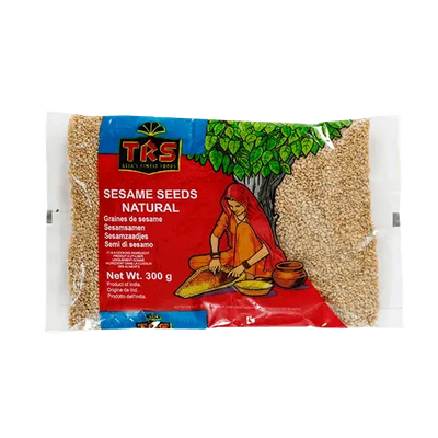 TRS Sesame Seeds Natural-300 grams-Global Food Hub