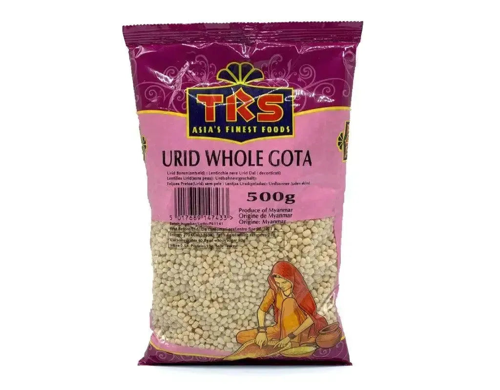 TRS Urid Whole Gota - 500g-Global Food Hub