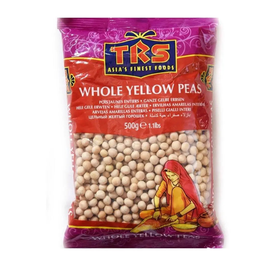 TRS Whole yellow Peas-500 grams-Global Food Hub