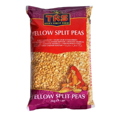 TRS Yellow Spilt Peas - 2Kgs-Global Food Hub