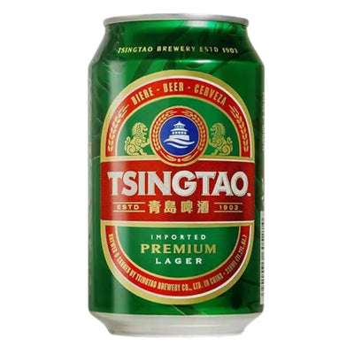 TSINGTAO - Beer Can 4,7% Alkoholgehalt - Plato 10,8 -Bottle- 330ml-Global Food Hub