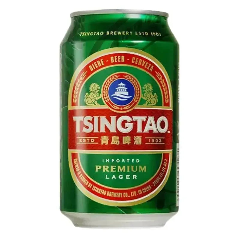 TSINGTAO - Beer Can 4.7% Alc - Plato 10.8 (Age Check Included) - 330ml-Global Food Hub