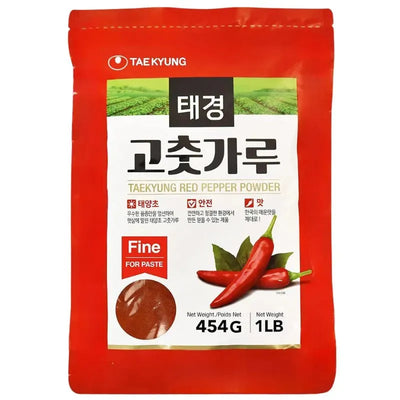 Taekyung Red Peper Powder Fine - 454g-Global Food Hub