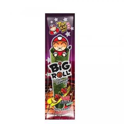 Taokaenoi Big Roll Grilled Seaweed Roll (BBQ Flavour) - 3g-Global Food Hub