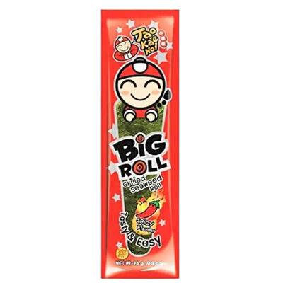 Taokaenoi Big Roll Grilled Seaweed Roll (Spicy Flavour) - 3g-Global Food Hub