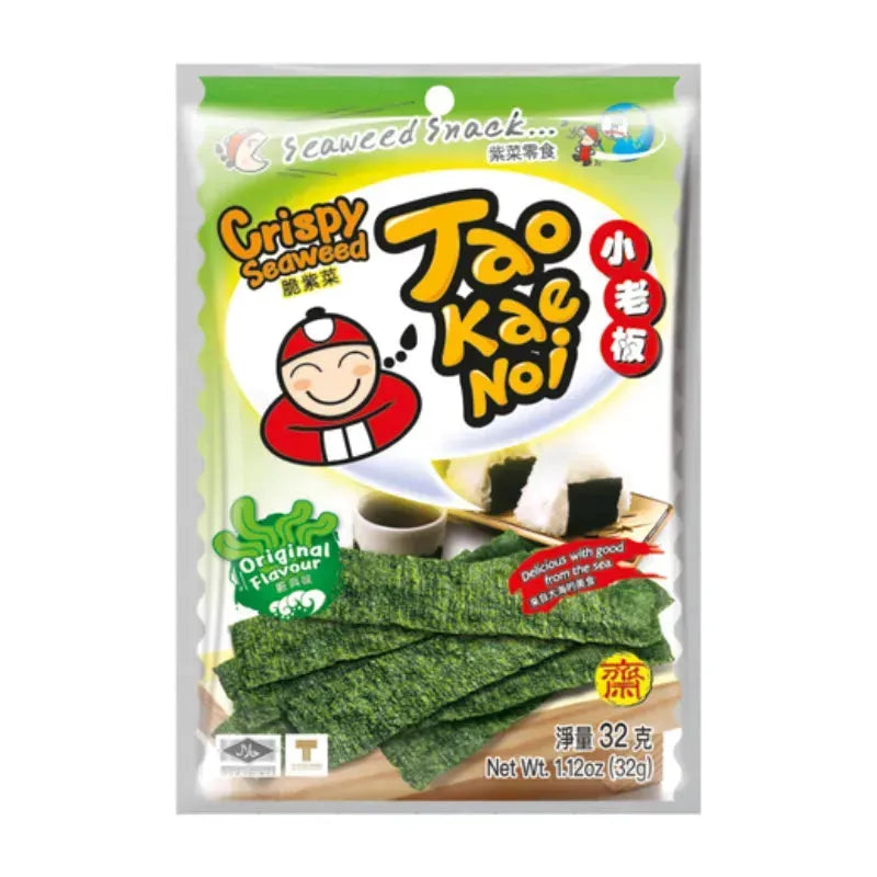 Taokaenoi Crispy Seaweed Original - 32g-Global Food Hub