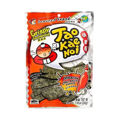 Taokaenoi Crispy Seaweed Sriracha Flavor - 32g-Global Food Hub