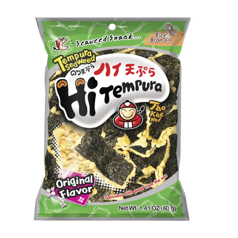 Taokaenoi Tempura Seaweed Original - 40g-Global Food Hub