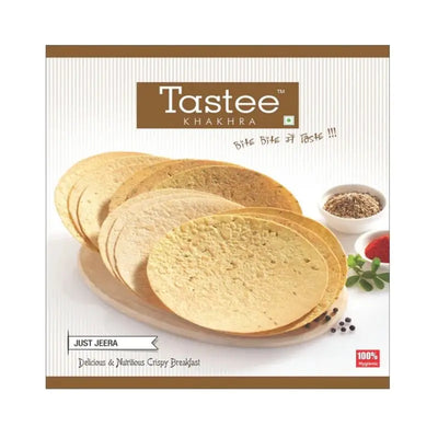 Tastee Jeera Khakhra (200g)-200 grams-Global Food Hub