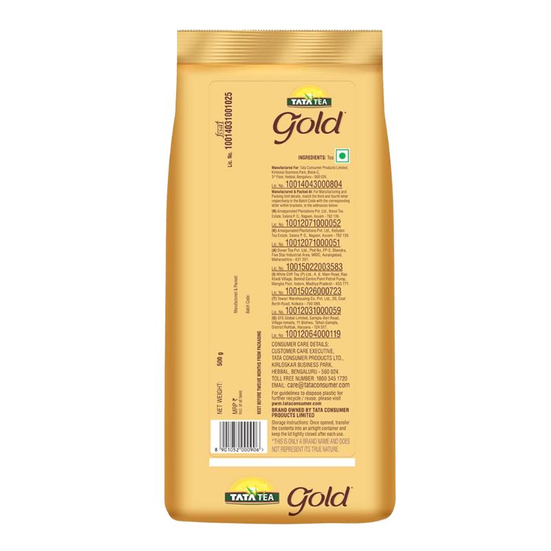 Tata Tea Gold - 500g-Global Food Hub