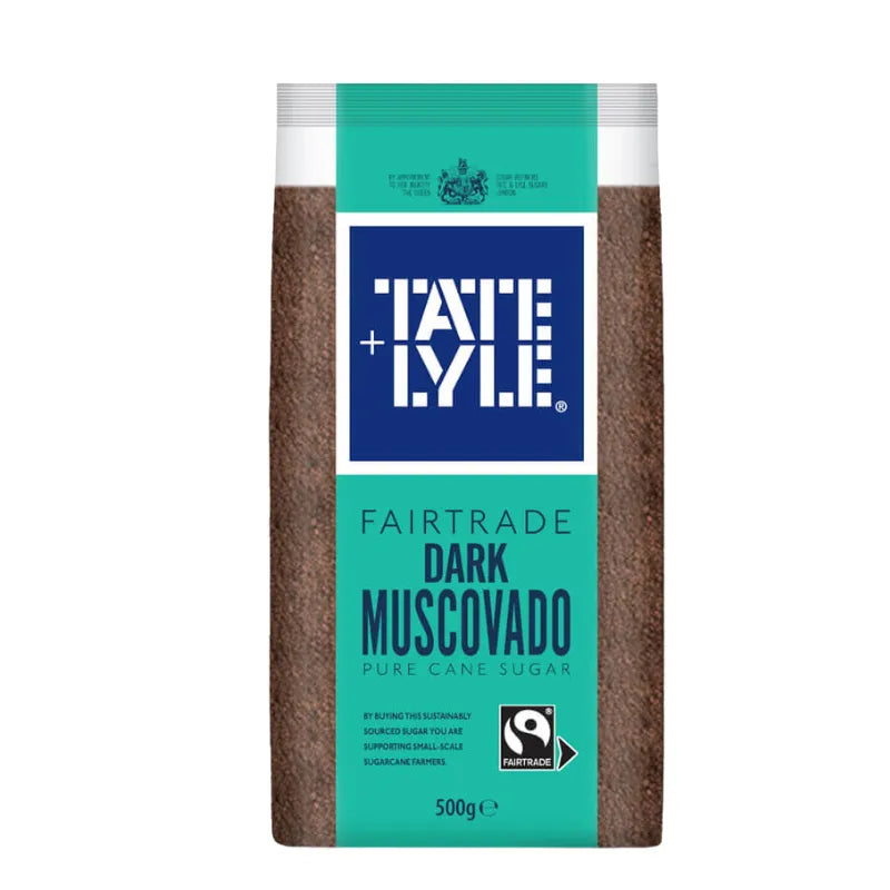 Tate & Lyle Dark Muscovado Sugar-500 grams-Global Food Hub