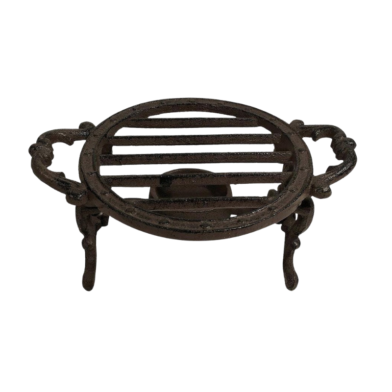 Tea Warmer Cast Iron Brown Warming Plate-Global Food Hub