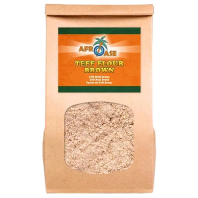 Teff Flour Brown AFROASE-1 Kilograms-Global Food Hub