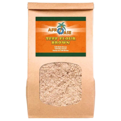 Teff Flour Brown AFROASE-1 Kilograms-Global Food Hub