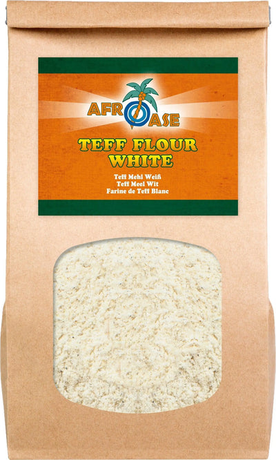 Teff Flour White AFROASE-1 Kilograms-Global Food Hub