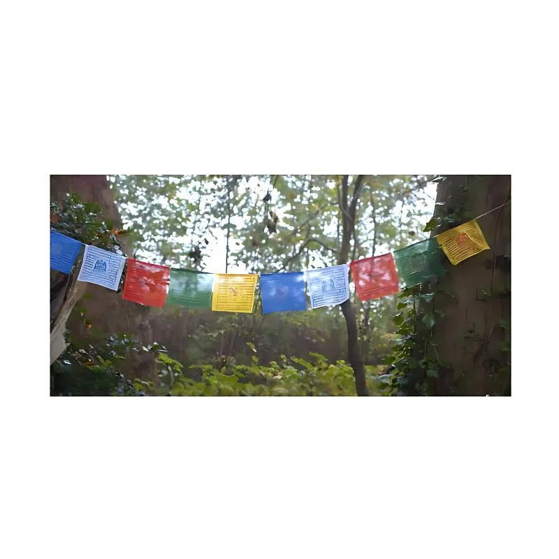 Tibetan Prayer Flags (5 Sets in One Bag, 2.15m Each)-Global Food Hub