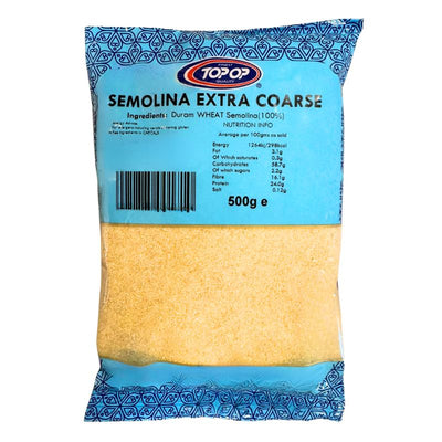 Topop Semolina Extra Coarse - 500g-Global Food Hub