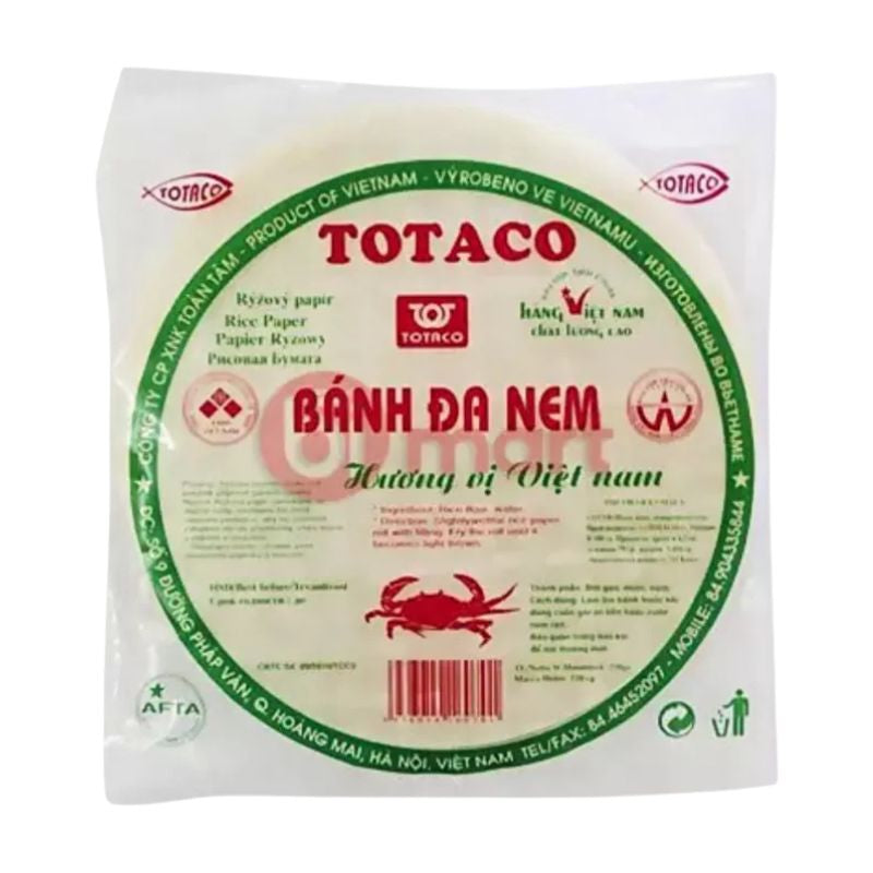 Totaco Rice Paper / Banh Da Nem - 250g-Global Food Hub
