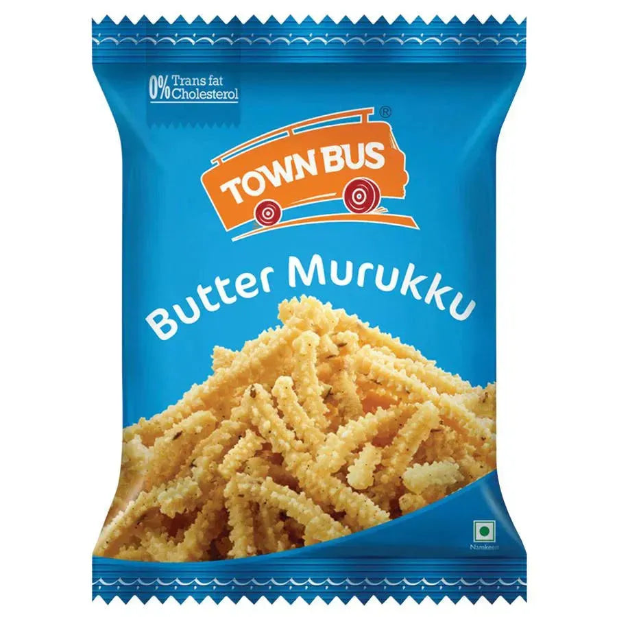 Townbus Butter Murukku - 170g-Global Food Hub