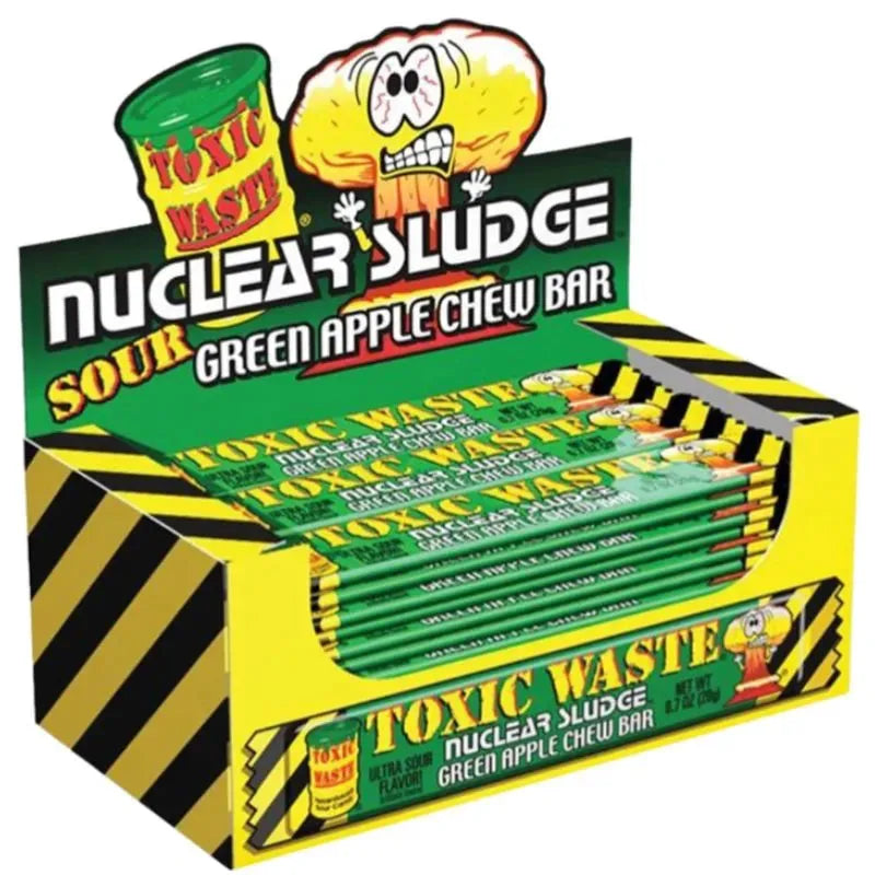 Toxic Waste Apple Chew Bar - 20g-Global Food Hub