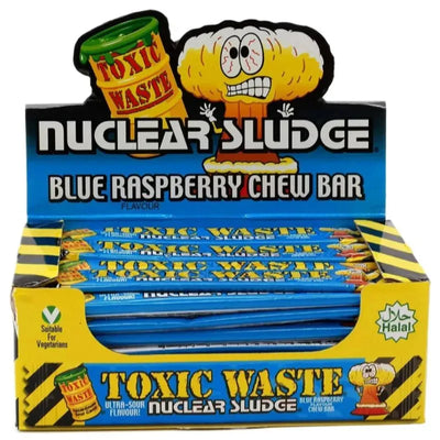 Toxic Waste Blue Raspberry Chew Bar - 20g-Global Food Hub