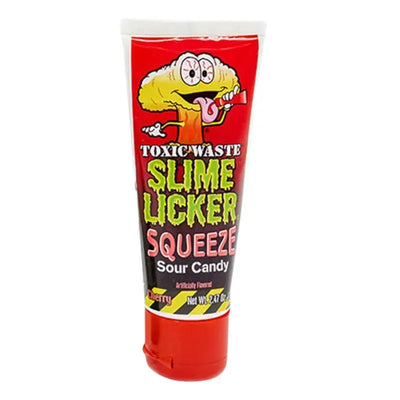 Toxic Waste Slime Licker Squeeze- Cherry Flavour - 70g-Global Food Hub