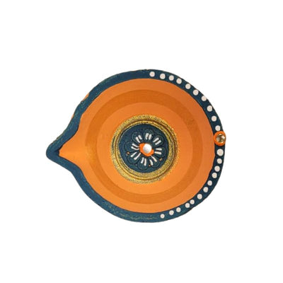 Traditional Clay Diya CL-58-Global Food Hub