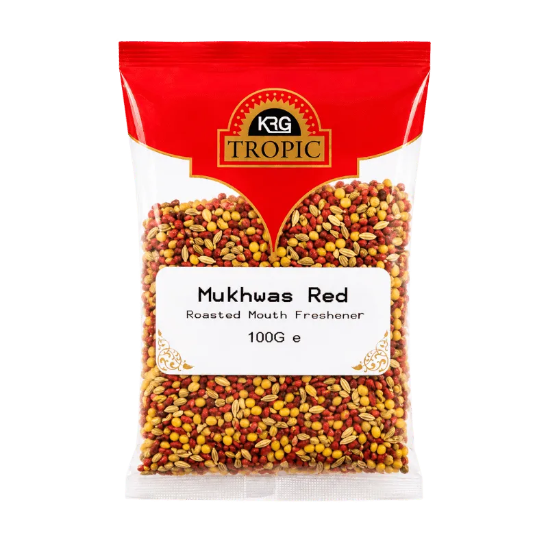 Tropic Red Mukhwas - 100g-Global Food Hub