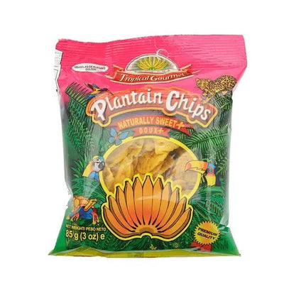 Tropical Gourmet Plantain Chips Extra (Doux) Sweet- 85g-Global Food Hub