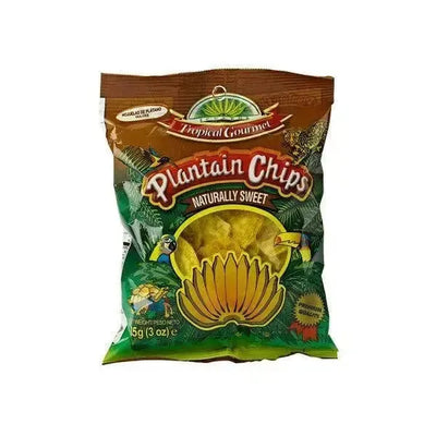 Tropical Gourmet Sweet Plantain Chips - 85g-Global Food Hub