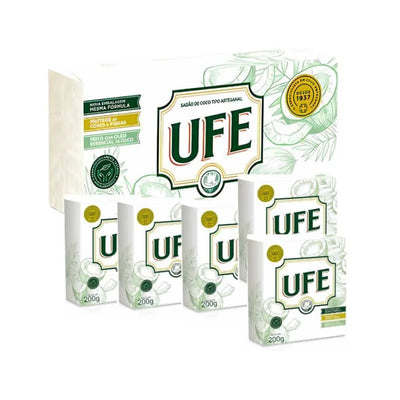 UFE Coco Multipurpose Cleaning Soap Pack - 5x200g-Global Food Hub