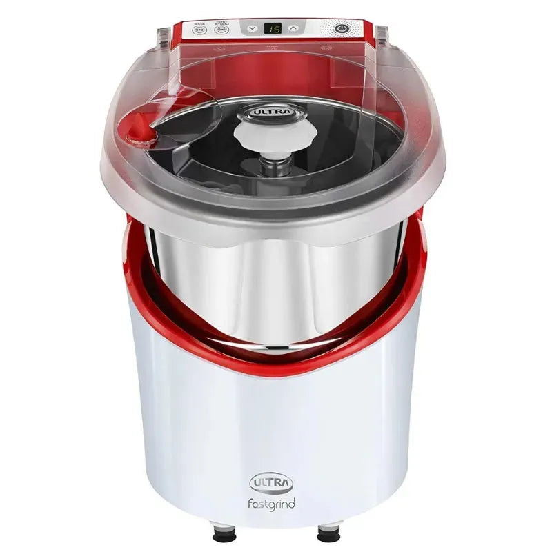 Ultra Fast Wet Grinder- Red 2 Litres-Global Food Hub