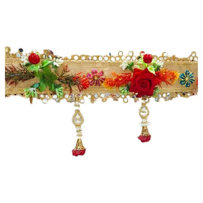 Unique Rose flower Toran with Pearls-Global Food Hub