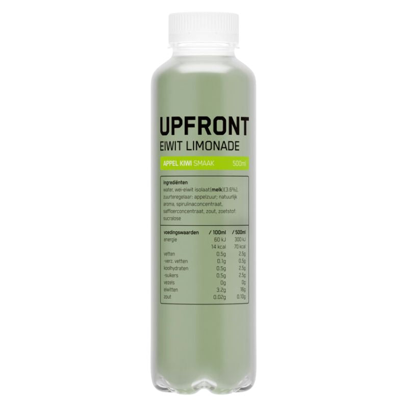 Upfront Protein Lemonade Apple Kiwi - 500ml-Global Food Hub