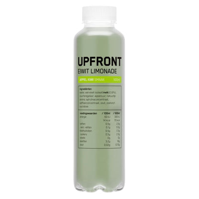 Upfront Protein Lemonade Apple Kiwi - 500ml-Global Food Hub