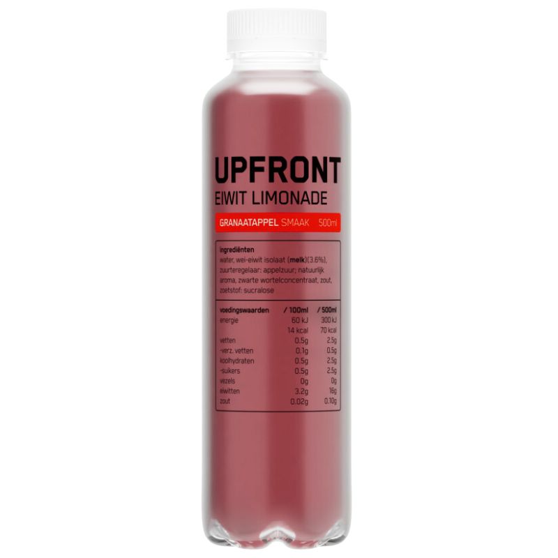 Upfront Protein Lemonade Pomegranate Elderflower - 500ml-Global Food Hub