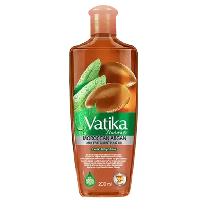 Vatika Moroccan Argan Hairoil-200 ml-Global Food Hub