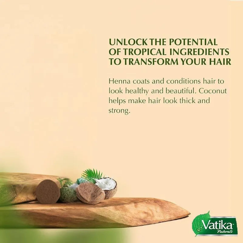 Vatika Tropical Coconut Volume Shampoo - 400ml-Global Food Hub