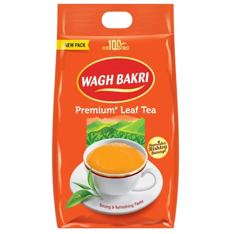 Wagh Bakri Tea- Pouch - 1Kg-Global Food Hub