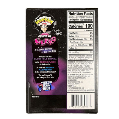 Warheads Galactic Cubes Theater Box - 10Pcs-Global Food Hub