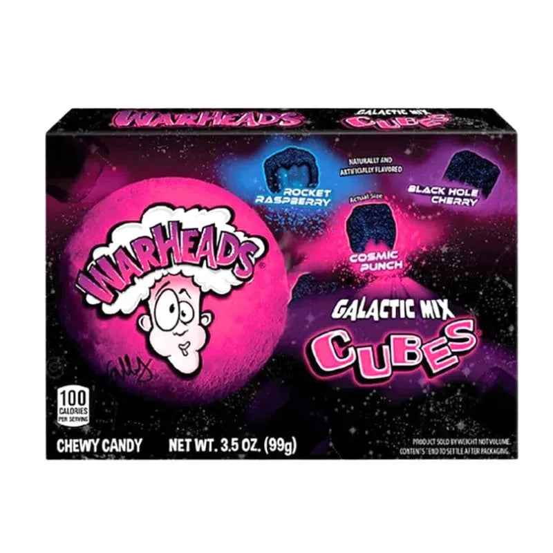 Warheads Galactic Cubes Theater Box-10 pcs-Global Food Hub