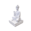White Buddha Tealight Candle Holder-Global Food Hub