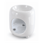 White Ceramic Aroma Diffuser – Oil & Wax Burner-Global Food Hub