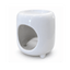 White Ceramic Aroma Diffuser – Oil & Wax Burner-Global Food Hub