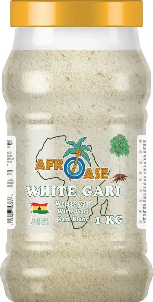 White Gari (Jar) AFROASE-1 kg-Global Food Hub