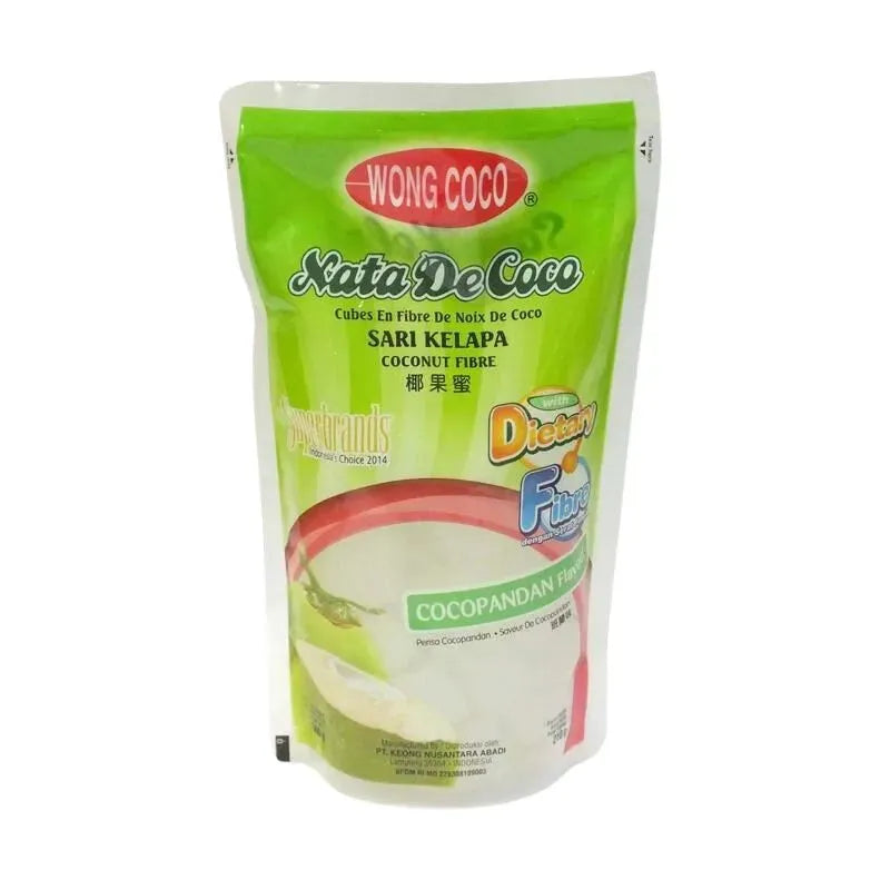 Wong Nata de Coco Cubes - 360g-Global Food Hub
