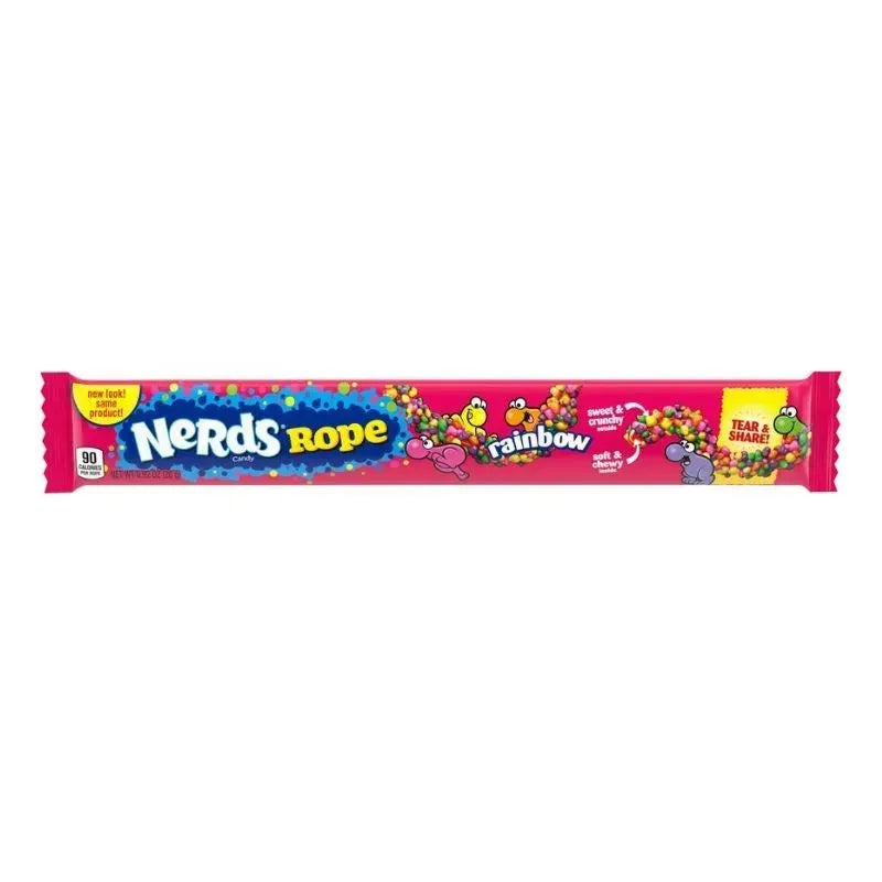 Wonka Nerds Rope Rainbow - 26g-Global Food Hub