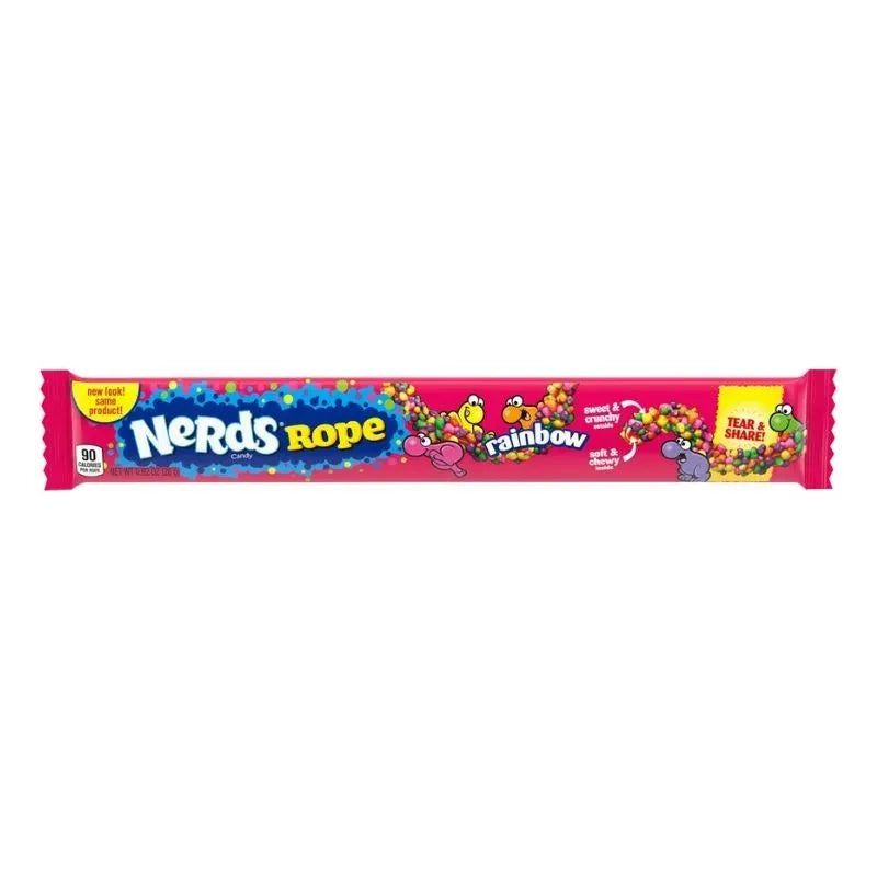 Wonka Nerds Rope Rainbow-26 grams-Global Food Hub